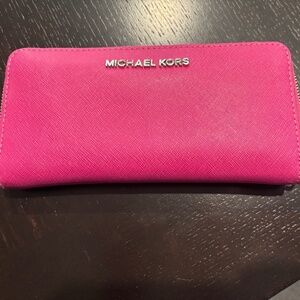 Pink Michael Kors Wallet